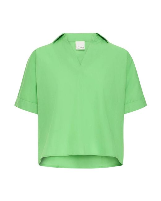 Blouses Ichi en coloris Green