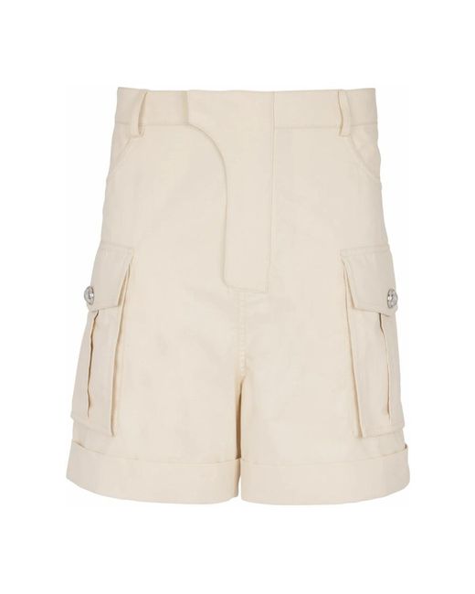 Casual Shorts di Balmain in Natural da Uomo