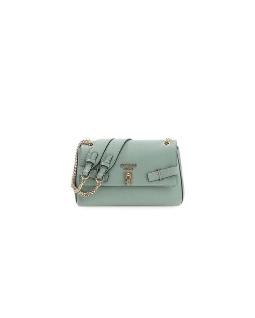 Guess Green Shoulder Bags