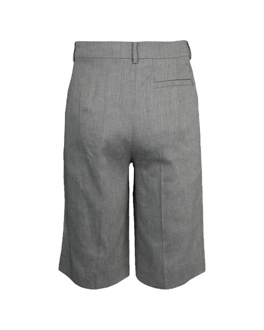 Sportmax Gray Long Shorts