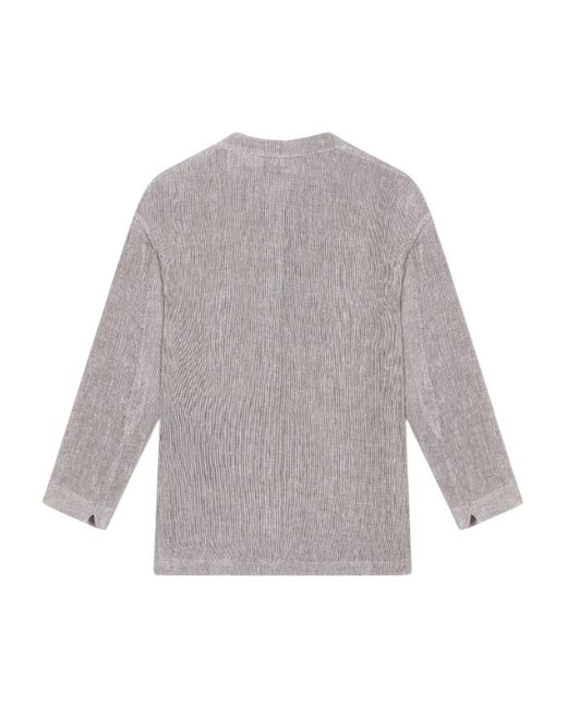 Emporio Armani Gray Blouses