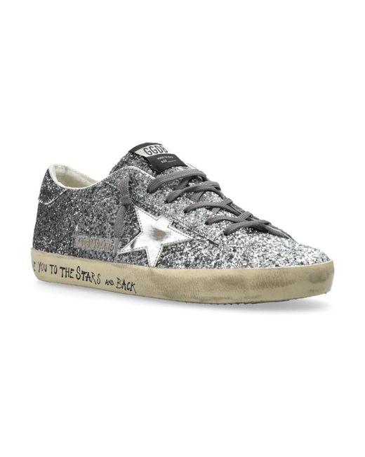 Golden Goose Deluxe Brand Gray Sneakers