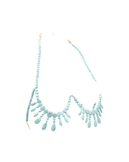 Cult Gaia Women's Blue Necklaces