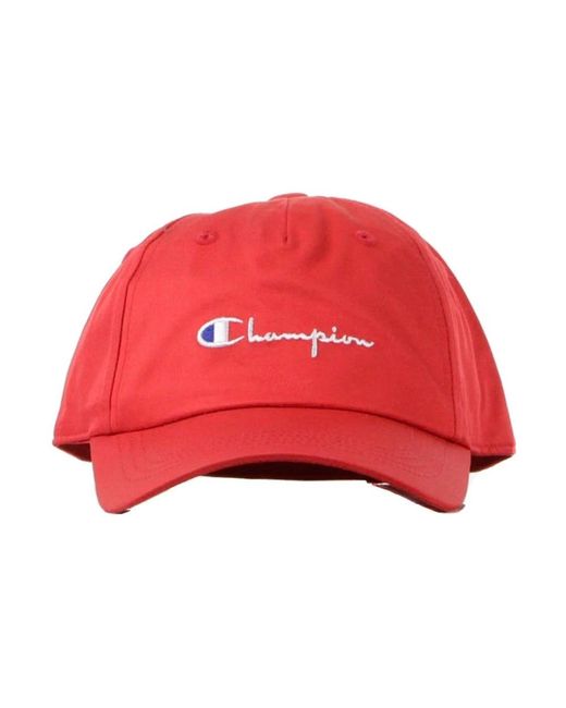 Caps di Champion in Red da Uomo