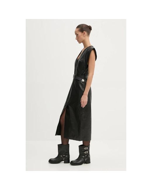 Midi Dresses IRO en coloris Black