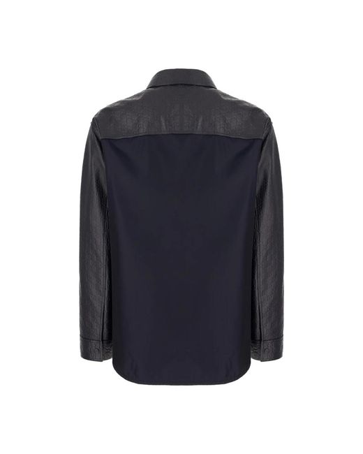 Leather Jackets Gucci de hombre de color Gray