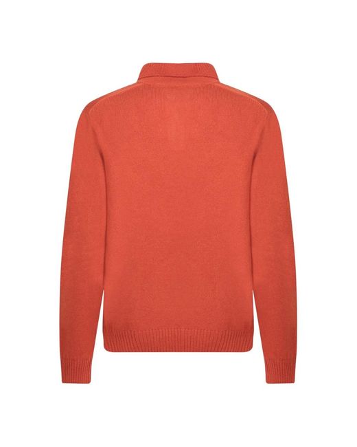 Zanone Red Turtlenecks for men