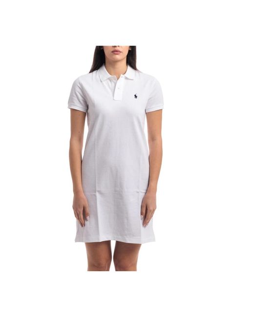 Polo Ralph Lauren White Short Dresses