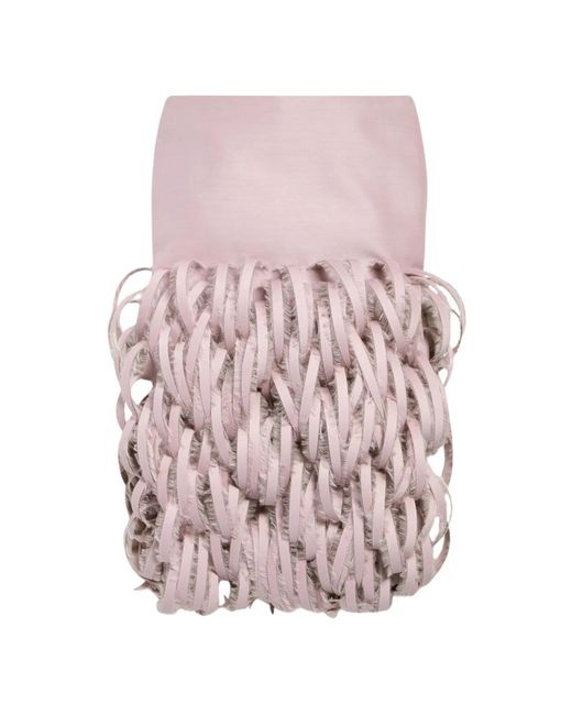Balenciaga Pink Midi Skirts