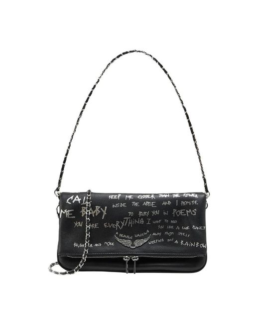 Zadig & Voltaire Black Shoulder Bags