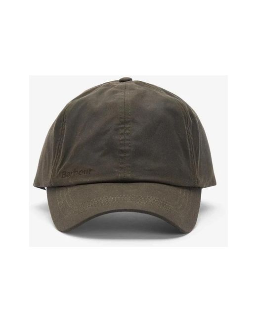 Barbour Gray Caps for men