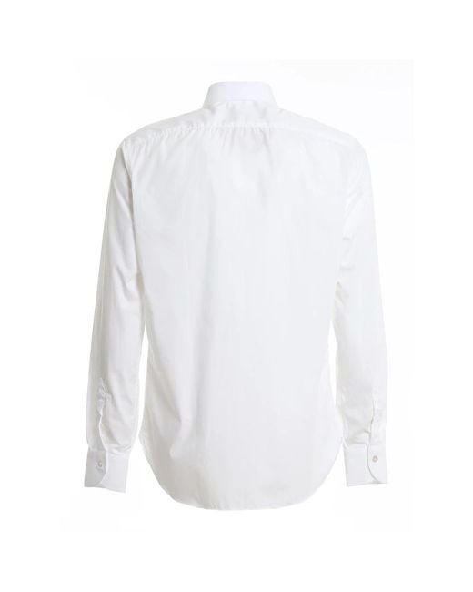 Borriello White Formal Shirts for men