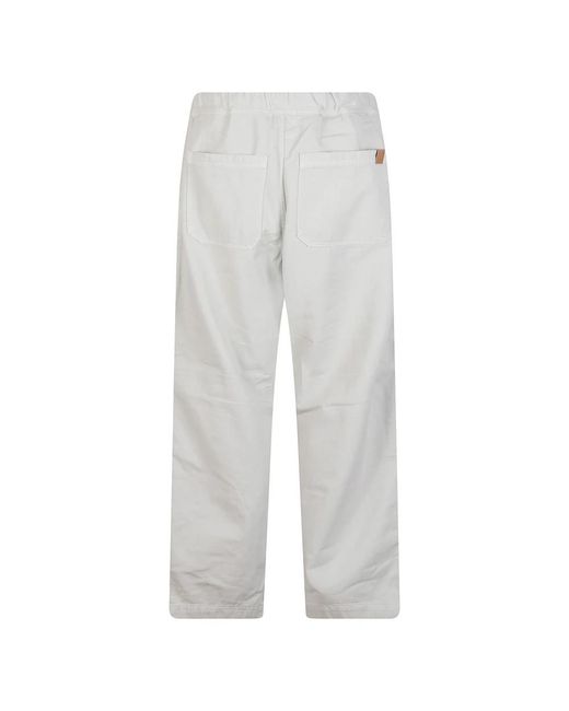 Haikure Gray Straight Trousers for men