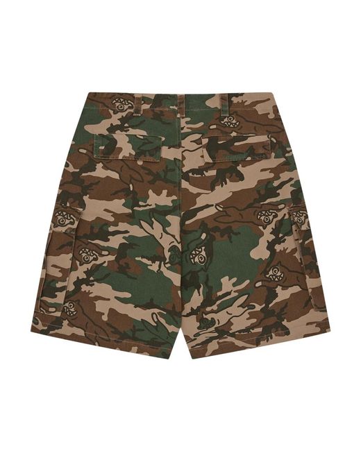 ICECREAM Green Bermudas for men