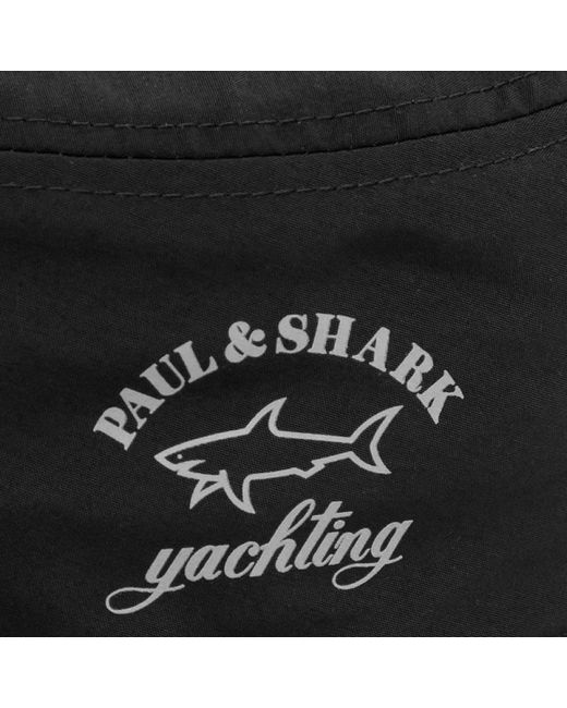 Paul & Shark Schwarzer typhoon save the sea reflektierender stoff bob in Black für Herren