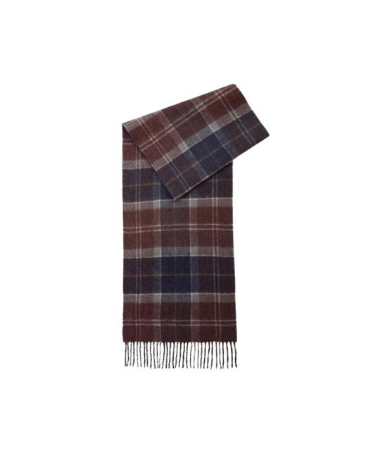 Barbour Purple Winter Scarves for men