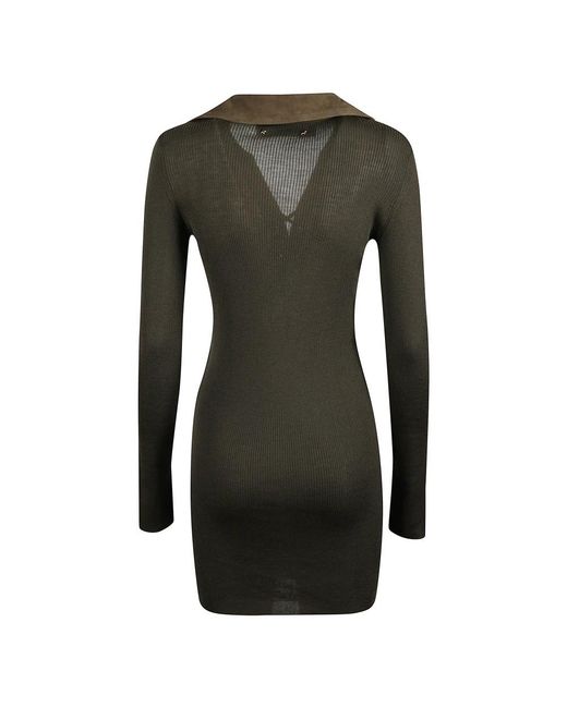 Golden Goose Deluxe Brand Black Knitted Dresses