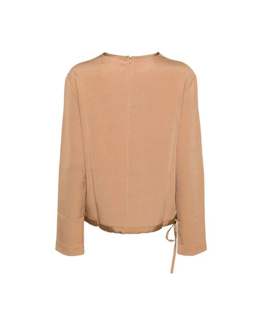 Jil Sander Natural Bomber jackets