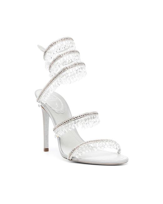 Rene Caovilla White Shoes