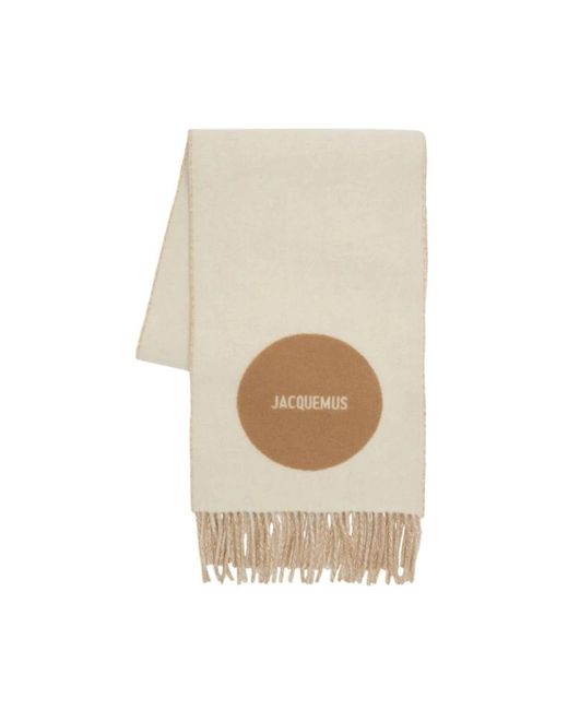 Jacquemus Natural Winter Scarves