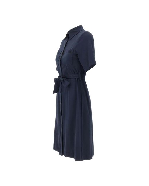 Kaos Blue Shirt Dresses