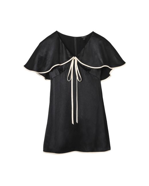 Marc Jacobs Cape Mini Jurk in het Black