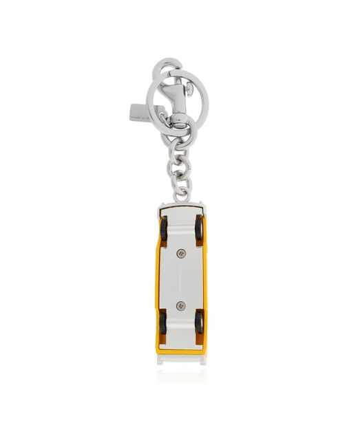 Keyrings di COACH in Metallic