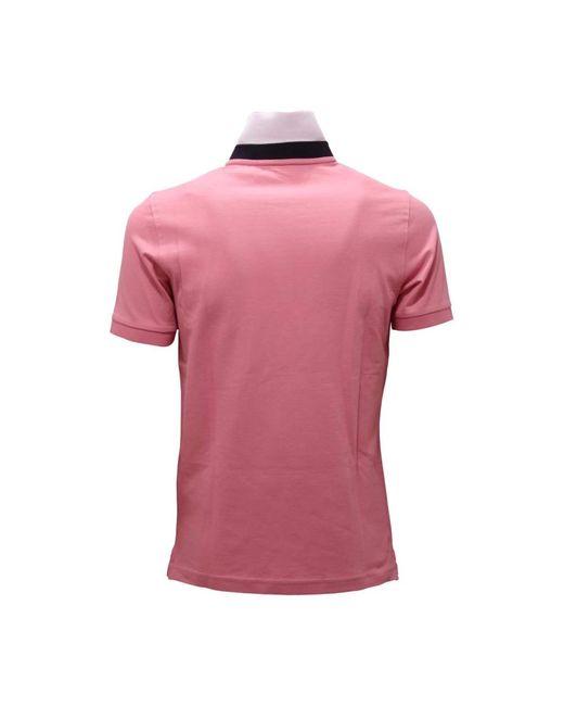 Fay Pink Polo Shirts for men