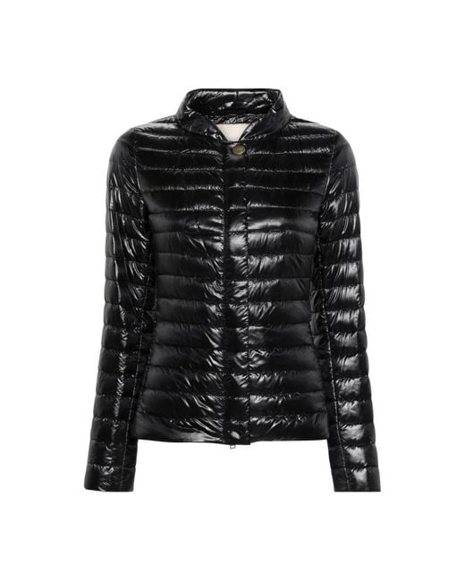 Herno Black Down Jackets
