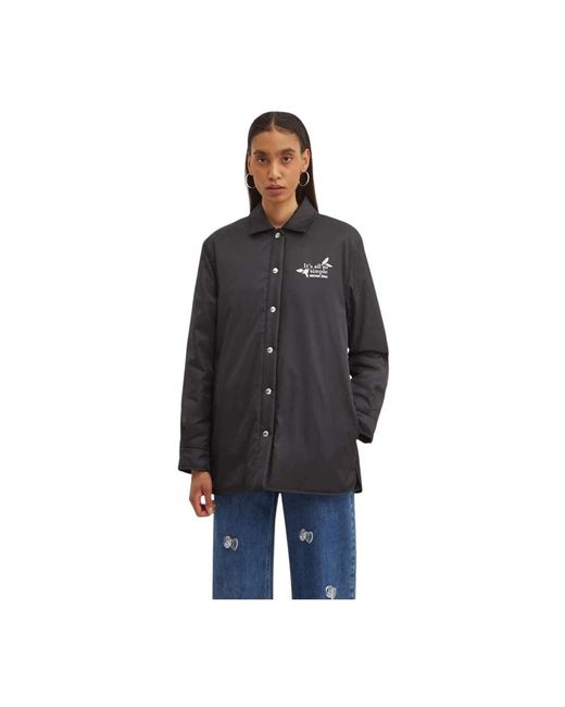 Light Jackets Moschino en coloris Black