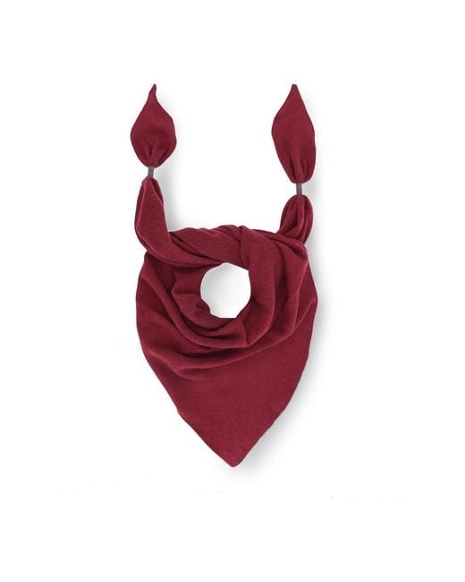 Winter Scarves Brunello Cucinelli de color Red