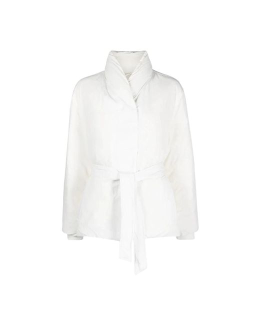 Calvin Klein White Winter Jackets
