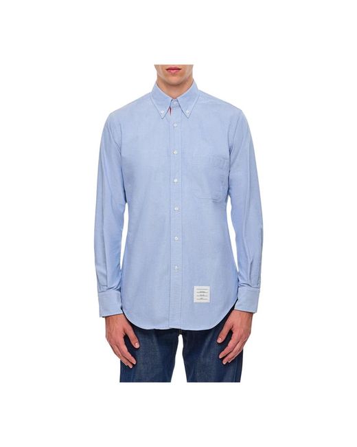 Thom Browne Blue Casual Shirts for men