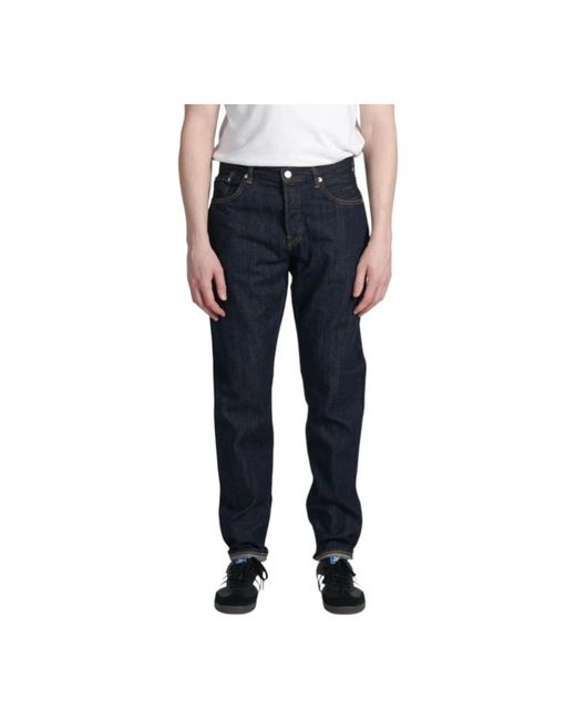 Edwin Blue Loose Fit Jeans for men