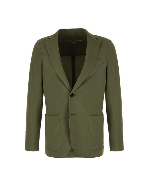 Circolo 1901 Green Blazers for men