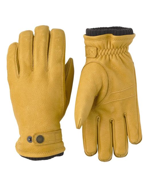 Hestra Gloves in het Yellow voor heren