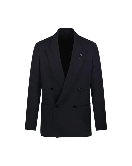 Lardini Blauer Blazer in Blue für Herren