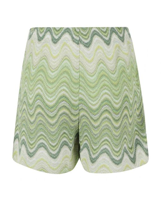 Mc2 Saint Barth Green Short Shorts