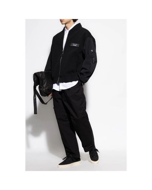Comme des Garçons Black Zip-Throughs for men