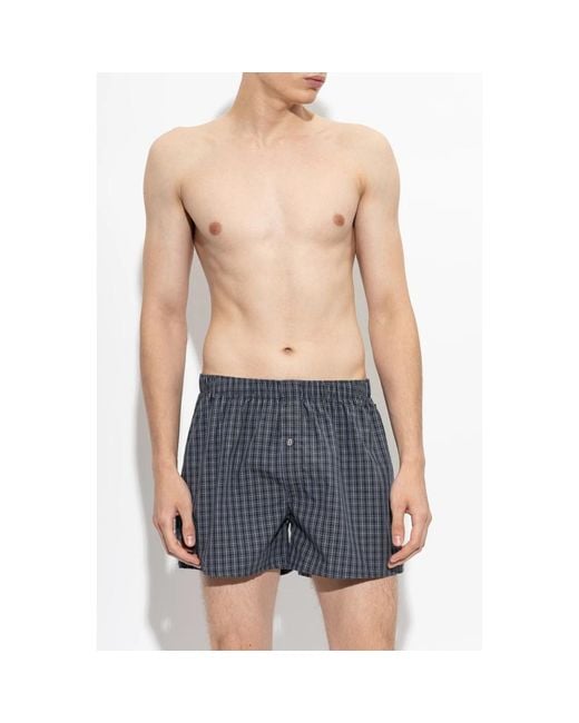 Bottoms di Hanro in Blue da Uomo