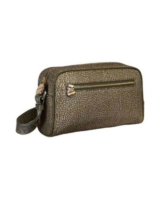 Borbonese Camera Case Eco Line Small in het Green