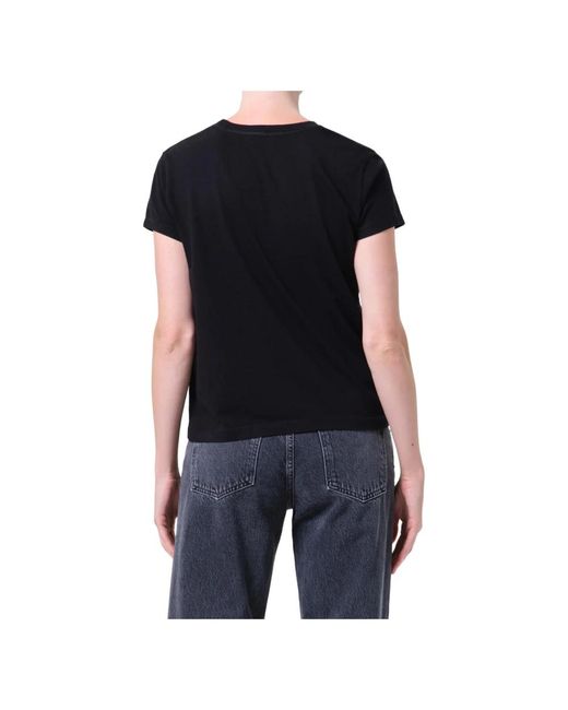 T-Shirts Agolde de color Black