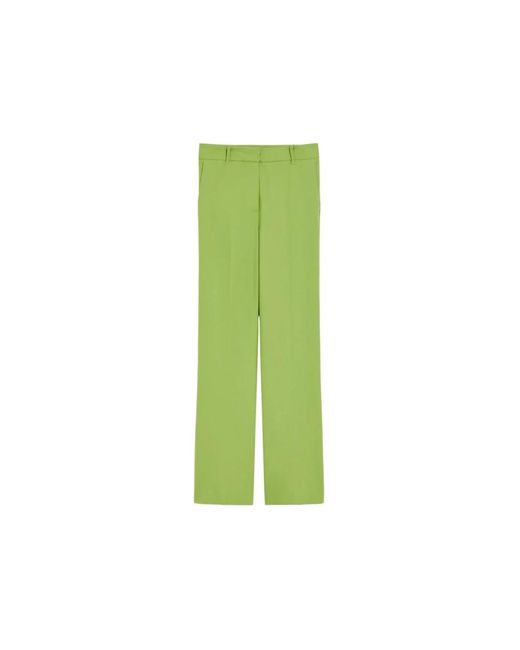 Trousers > wide trousers iBlues en coloris Green