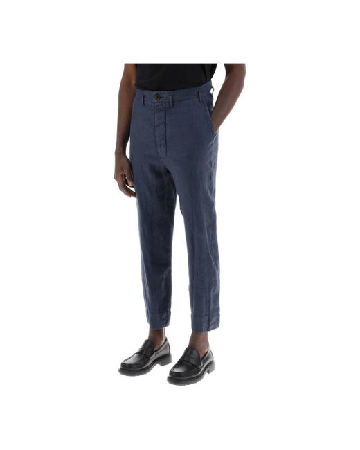 Trousers > cropped trousers Vivienne Westwood pour homme en coloris Blue