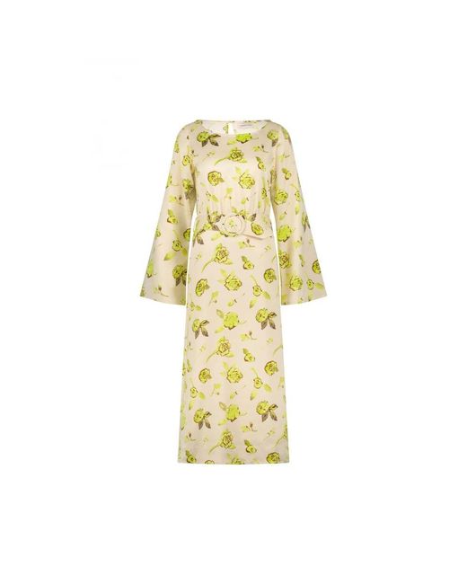 FABIENNE CHAPOT Yellow Elegantes darina kleid