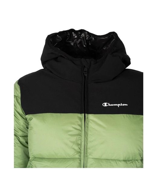 Champion Jassen ,Veelkleurig ,Klassieke Minimalistische Jas in het Green voor heren