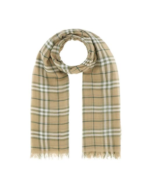 Scarves di Burberry in Green
