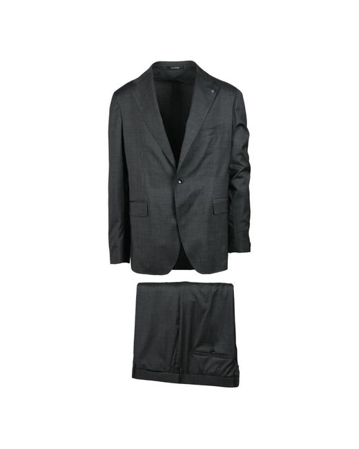 Single Breasted Suits Tagliatore de hombre de color Black