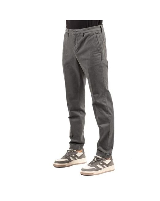 Fay Gray Slim-Fit Trousers for men