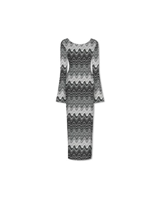 Mc2 Saint Barth Gray Maxi Dresses